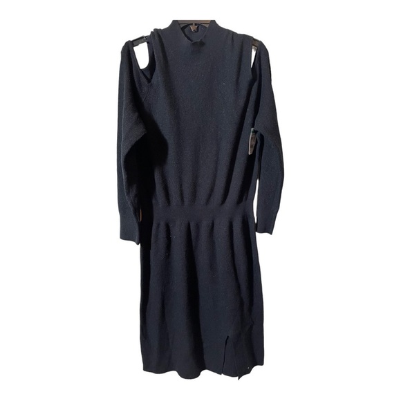 Chels28 L/S Blk Dress - Picture 1 of 8